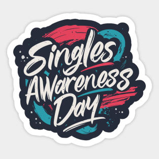 Singles Awareness Day – February Sticker